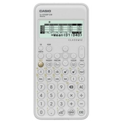 CALCULADORA CIENTIFICA DE 12 DÍGITOS CASIO FX-570 SP CW (Espera 4 dias)